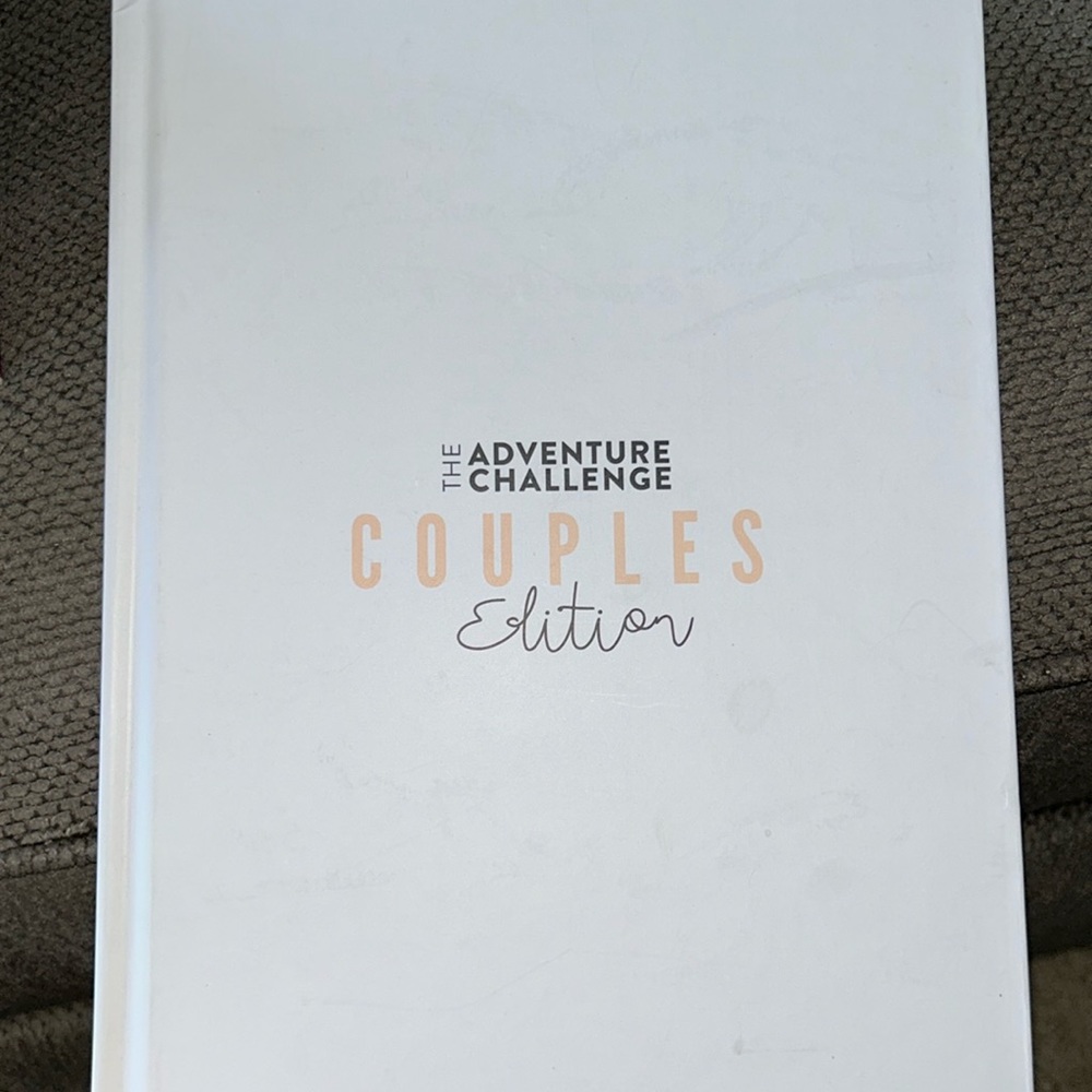 The adventure challenge book couples edition